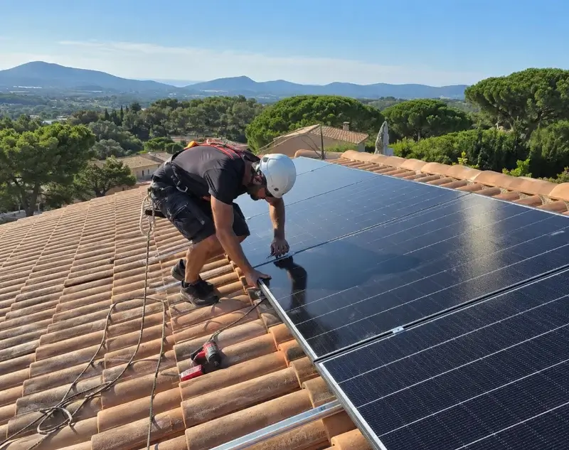 Installateur panneaux solaires La Chapelle-de-Brain — pose photovoltaïque sur toiture