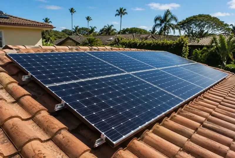 Installation de panneaux solaires à la Chapelle-de-Brain