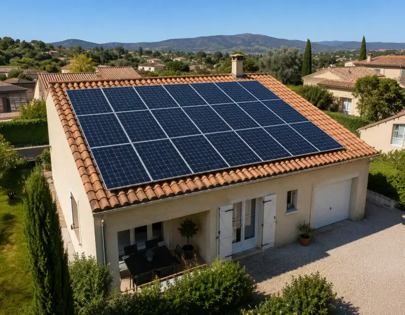 Prime à l'autoconsommation panneaux solaires La Chapelle-de-Brain — aide financière de l'État